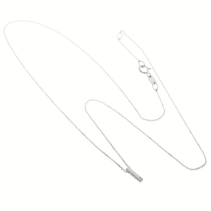 Bliss Gioielli  | Collana iniziale oro bianco 9kt