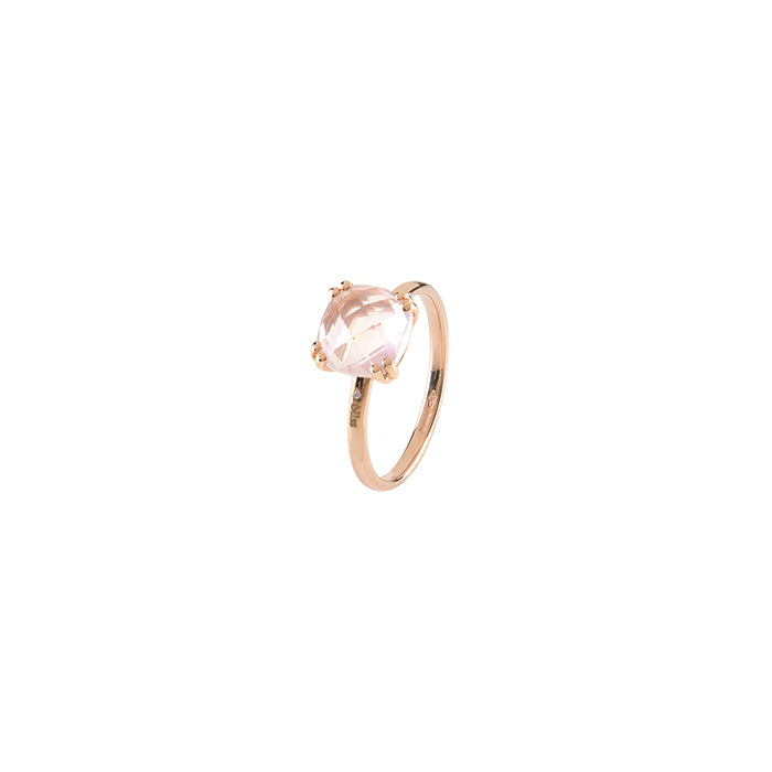 Bliss Gioielli  | Anello Joy Candy Quarzo Rosa
