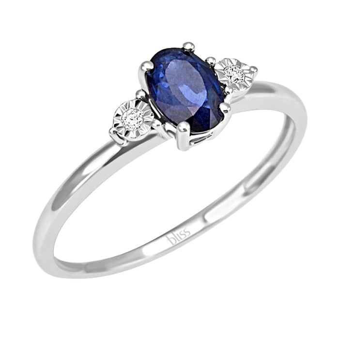 Bliss Gioielli  | Anello Zaffiro Rugiada