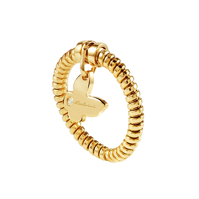 Salvini Gioielli | Anello Minimal Pop farfalla in oro 9 kt