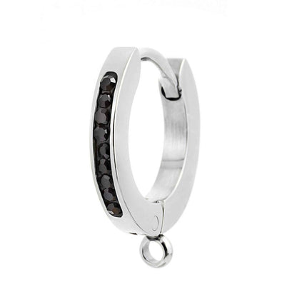 Marlù | Orecchino a cerchio 14mm con anello per charm