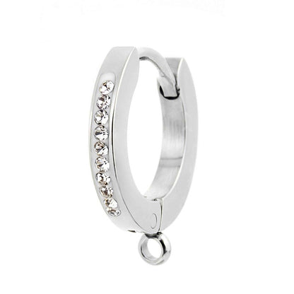 Marlù | Orecchino a cerchio 14mm con anello per charm