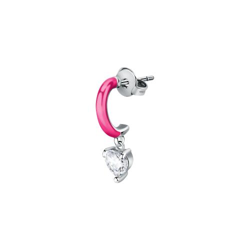 La Petite Story | Monorecchino Cerchio Fucsia
