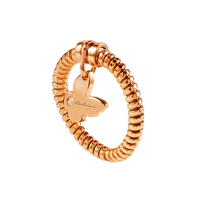 Salvini Gioielli | Anello Minimal Pop farfalla in oro 9 kt